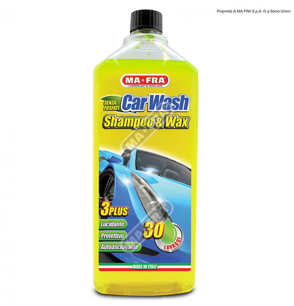 Car Wash Shampoo & Cera 1lt Mafra